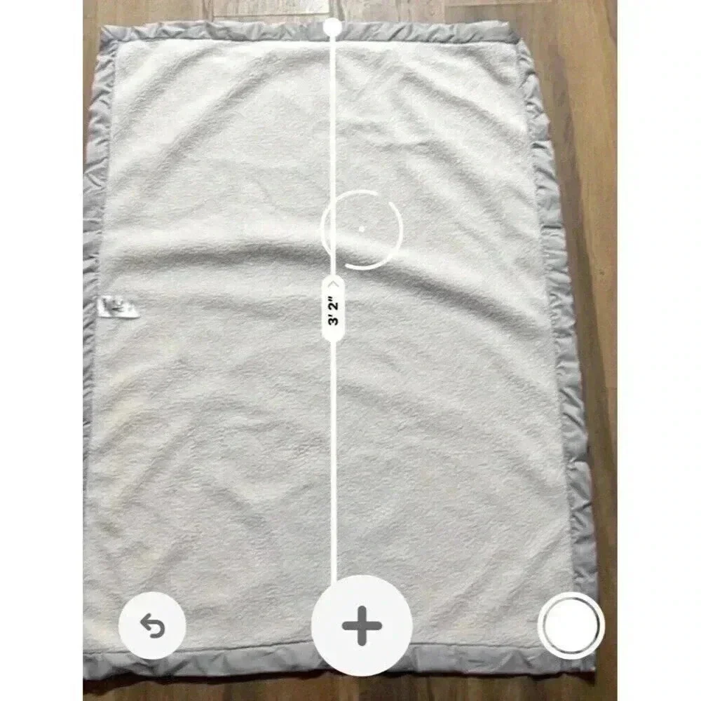 Carters Baby Girl Pink Blanket Sweet Dreams Little One Gray Trim Fleece